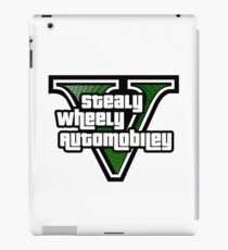 Stealy Wheely Five iPad Case/Skin