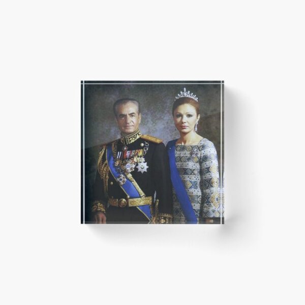 Item preview, Shah and Shahbanoo of Iran designed and sold by Nostalgic Art.