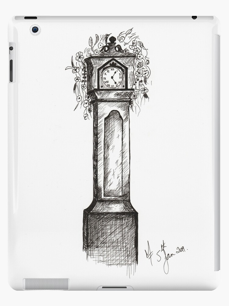 Grandfather Clock Line Vintage Pattern Vintage Carving Grandfather Clock  PNG Transparent Clipart Image and PSD File for Free Download