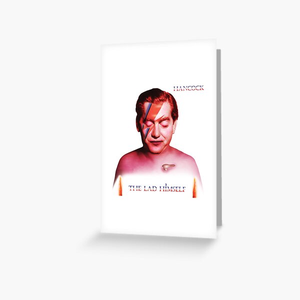 Hancock Meets Bowie Greeting Card