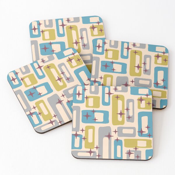 Item preview, Retro Mid Century Modern Abstract Pattern 924 designed and sold by tonymagnerart.