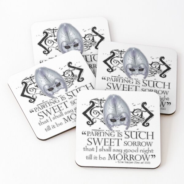 Item preview, Shakespeare Romeo & Juliet Sweet Sorrow Quote (Plain Text) designed and sold by Styled Vintage.