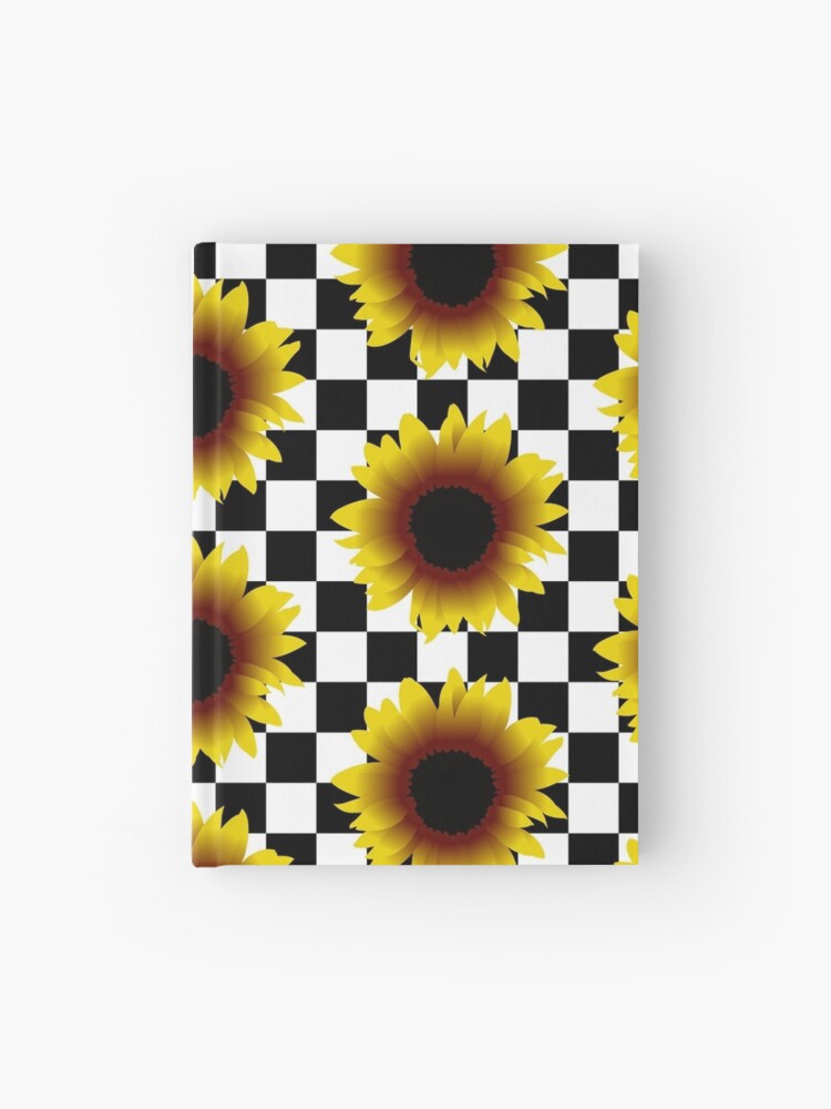 checkered sunflowers