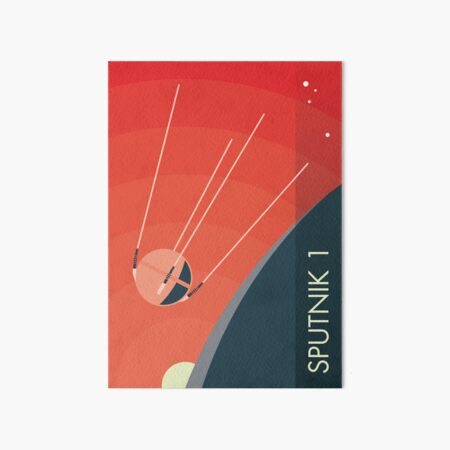 Aperçu de l'œuvre Spoutnik 1 créée et vendue par spacewalkwithme.