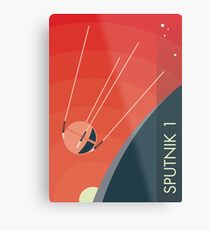 Sputnik 1 Metal Print