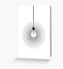 Lightbulb Greeting Card