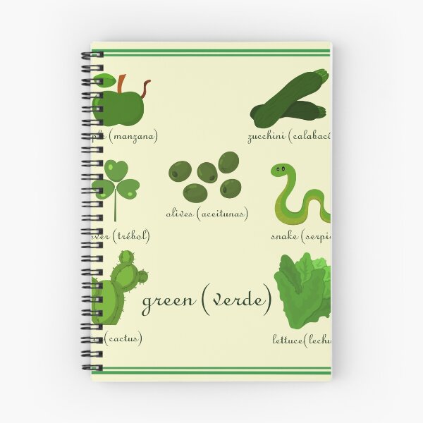 Item preview, Colors: green (Los colores: verde) designed and sold by alapapaju.