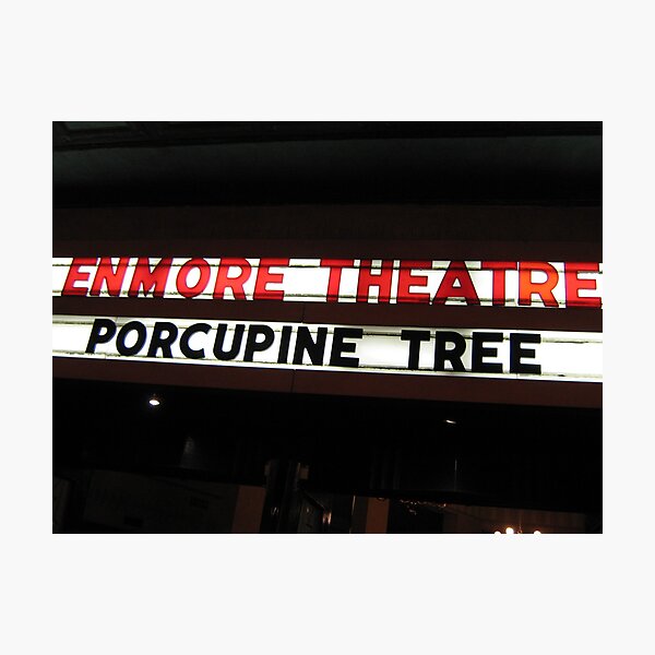 Porcupine Tree - Enmore Theatre 2010 Photographic Print