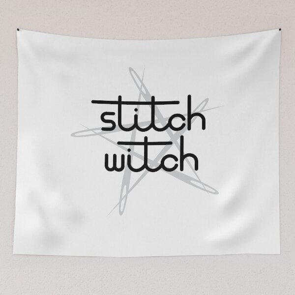 Item preview, Stitch Witch needle pentagram funny craft novelty  designed and sold by e2productions.