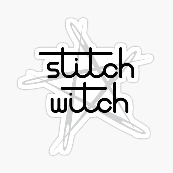 Item preview, Stitch Witch needle pentagram funny craft novelty  designed and sold by e2productions.