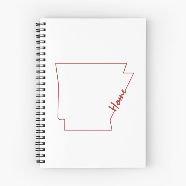 Item preview, Arkansas map designed and sold by Euskadaz.