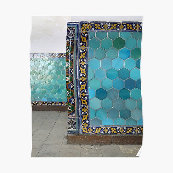 Bukhara Blue (1) Poster