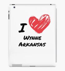 I love Wynne Arkansas iPad Case/Skin