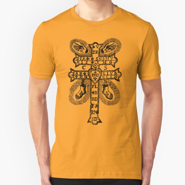Plague Cross Slim Fit T-Shirt