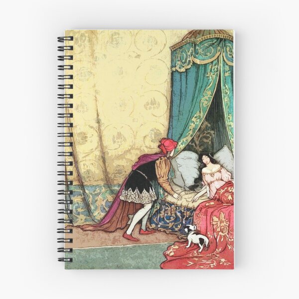 Item preview, Sleeping Beauty - Warwick Goble designed and sold by forgottenbeauty.