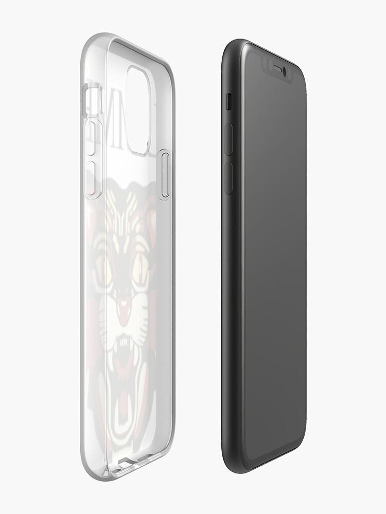Coque iPhone « Chat lueur », par LibertyBiskey