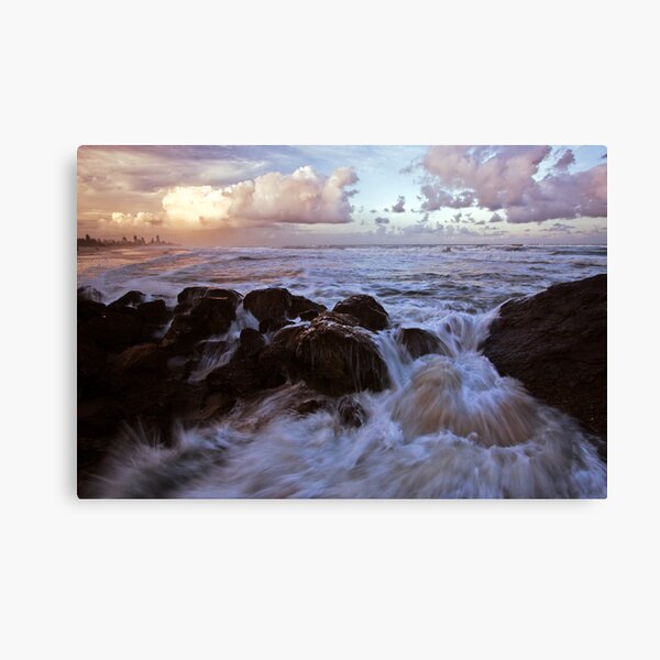 Last Light at Miami Canvas Print