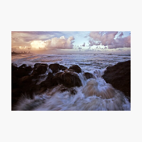 Last Light at Miami Photographic Print