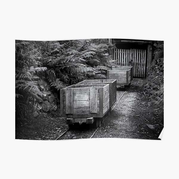 Coal Carts Poster