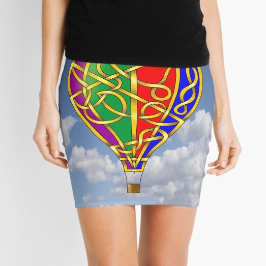 Celtic Knot Balloon Mini Skirt