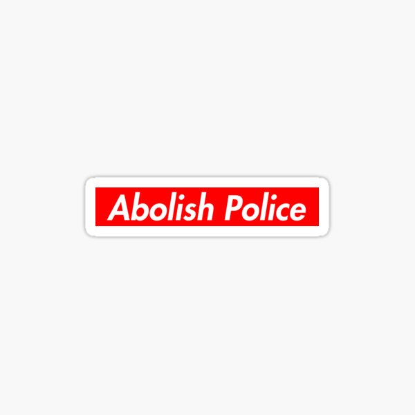 Abolir la policia Pegatina