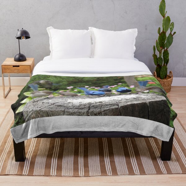 Bluey Feeding Frenzy Throw Blanket