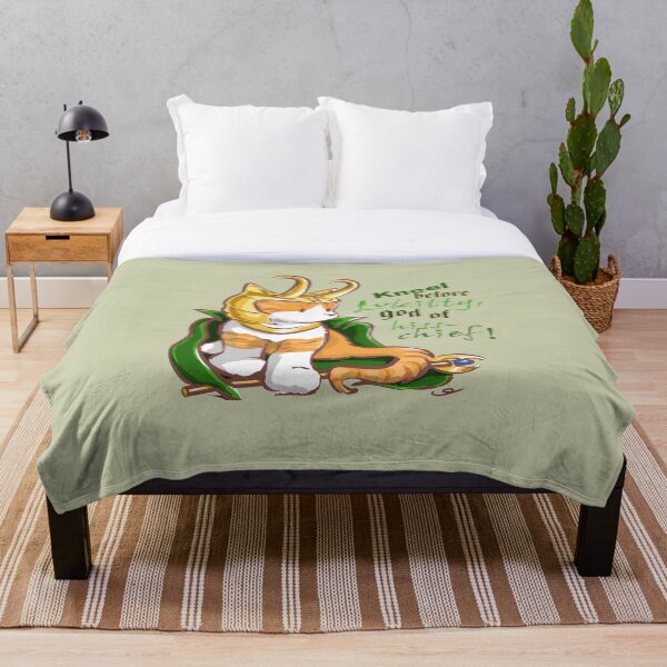 Aperçu de l'œuvre Agenouillez-vous devant Lokitty ! (version chibi) créée et vendue par ElephantShoe.