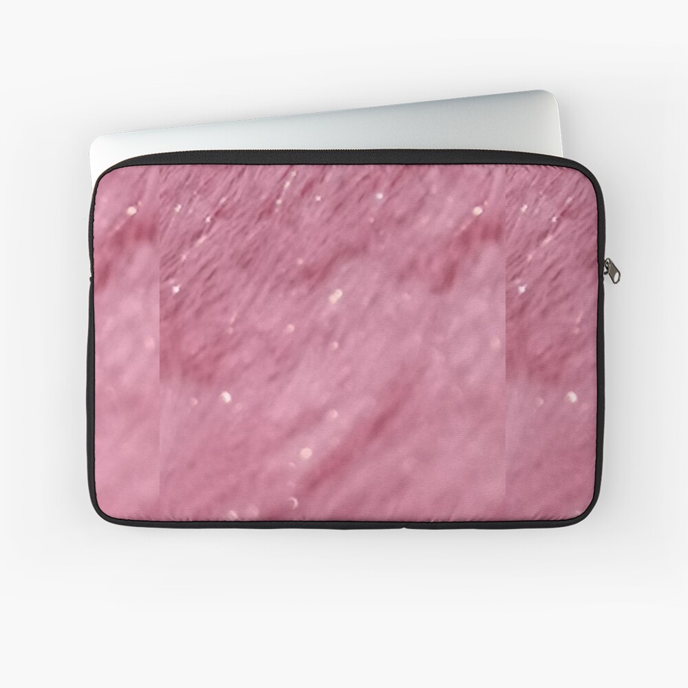 "Fuzzy pink fur" Laptop Sleeve for Sale by ewadazblaz14 Redbubble