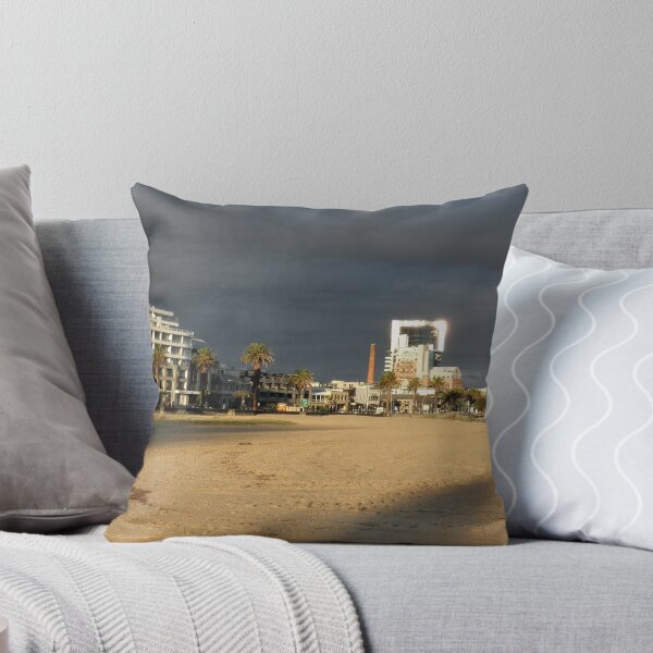 Item preview, Aproaching Storm at St. Kilda Beach, Melbourne, Australia. designed and sold by kaysharp.