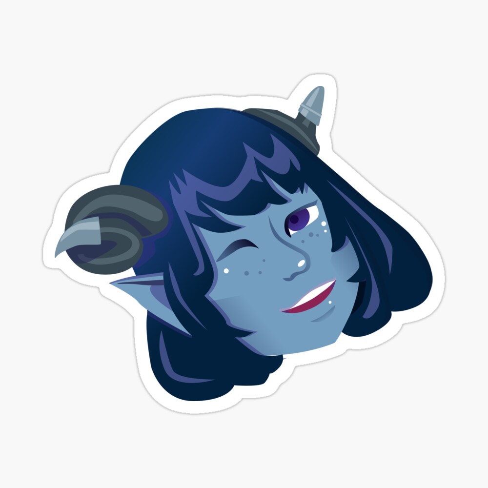 Jester Critical Role Poster By Ravennink Redbubble