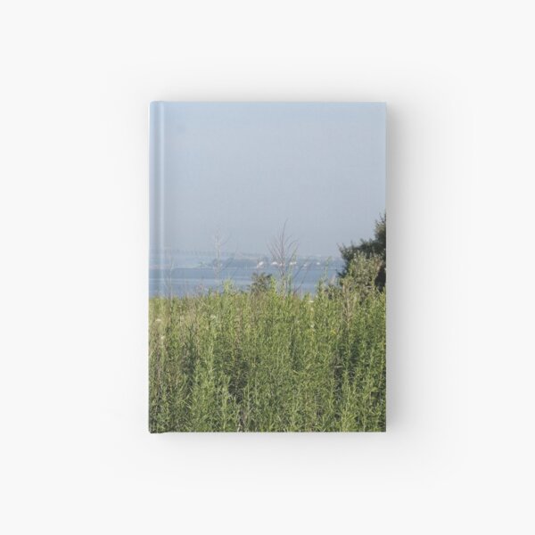 #landscape, #nature, #sky, #tree, #outdoors, #summer, #water, #grass, #NewYorkCity Hardcover Journal