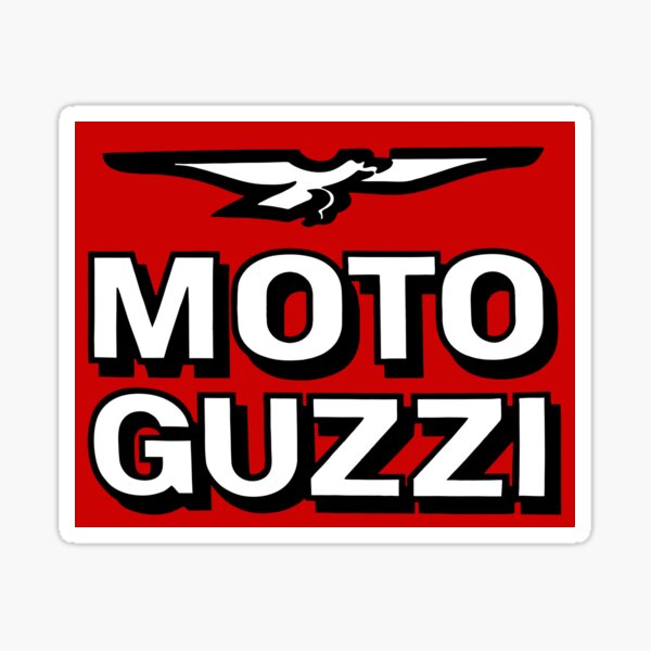 Moto Guzzi Stickers | Redbubble