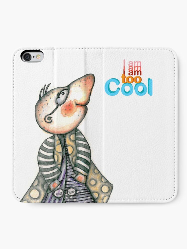 Alternate view of Fashion Digger - I am too Cool iPhone Wallet