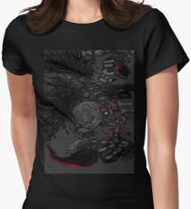 d e u n d e n v 2 Tailliertes T-Shirt für Frauen