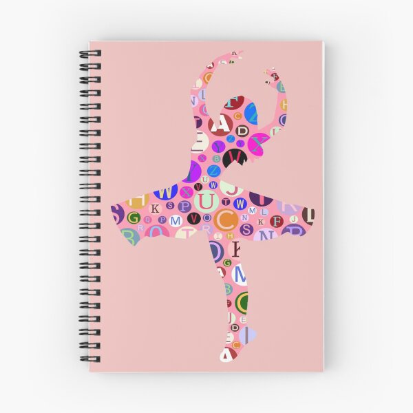 Artikelvorschau, Alphabet-Typografie-Muster-Ballerina entworfen und verkauft von Emus.
