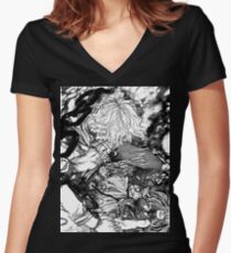 2 0 1 9 Silvester v.2 Shirt mit V-Ausschnitt
