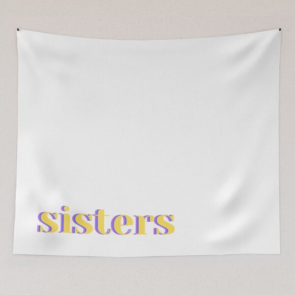 Item preview, sisters designed and sold by adsilva21.