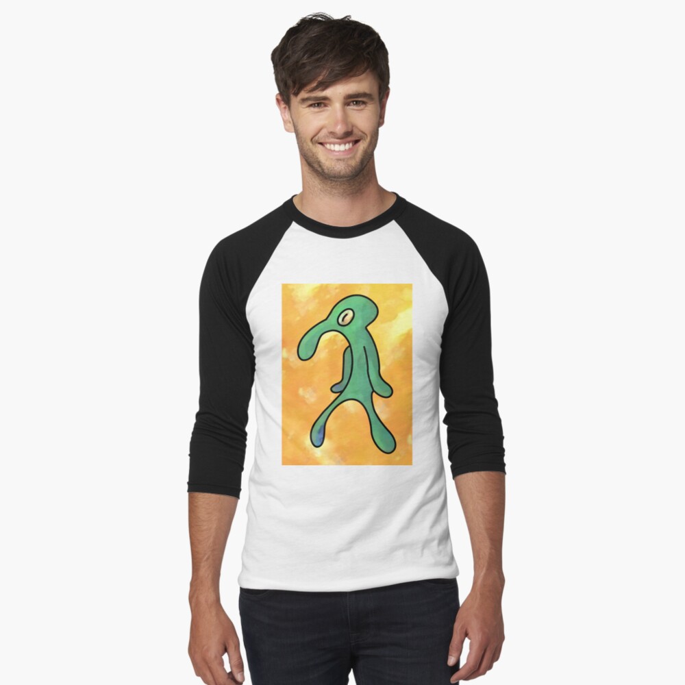 Vista previa del artículo con la obra «Camiseta ¾ estilo béisbol», diseñado y vendido por jerryboo.