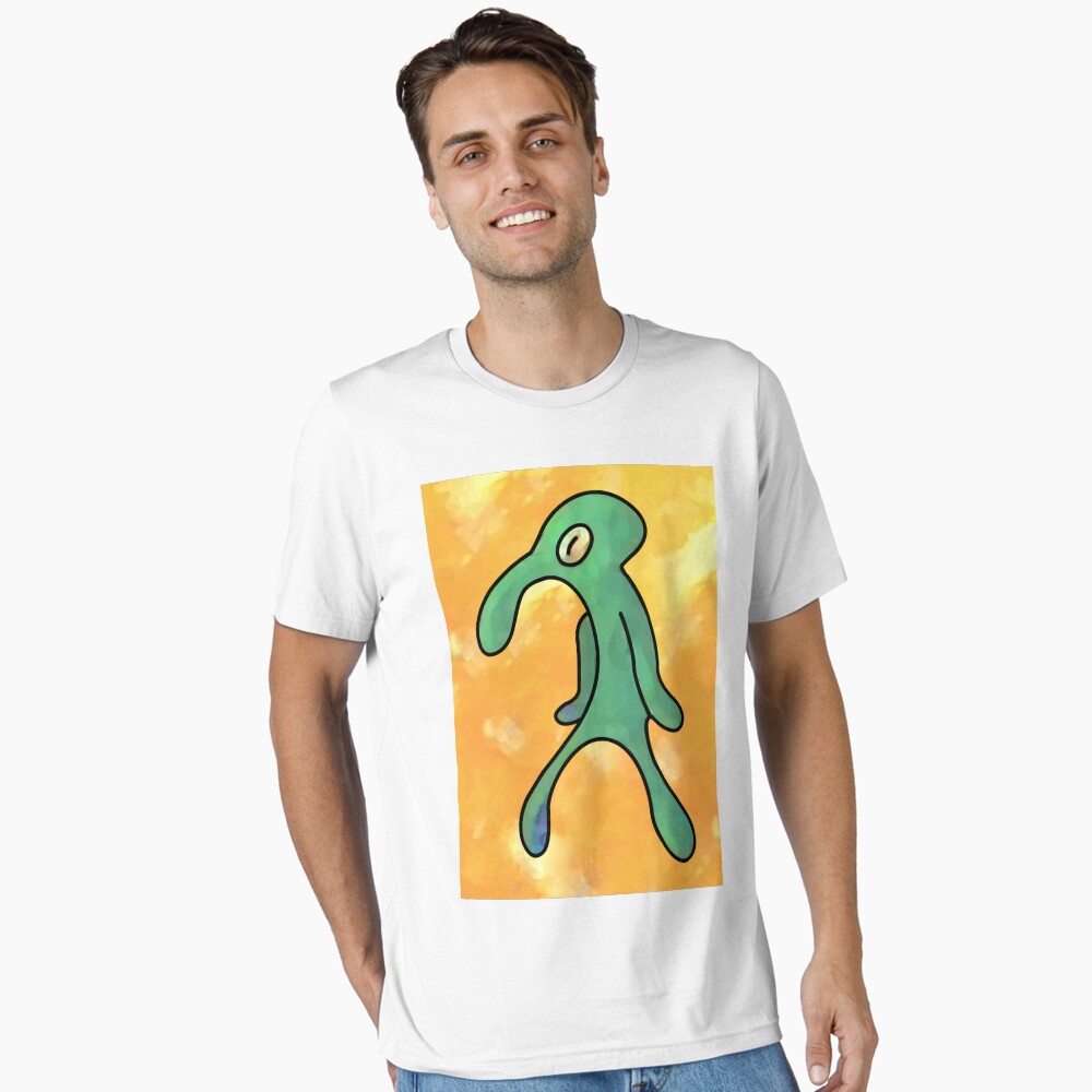 Vista previa del artículo con la obra «Camiseta esencial», diseñado y vendido por jerryboo.