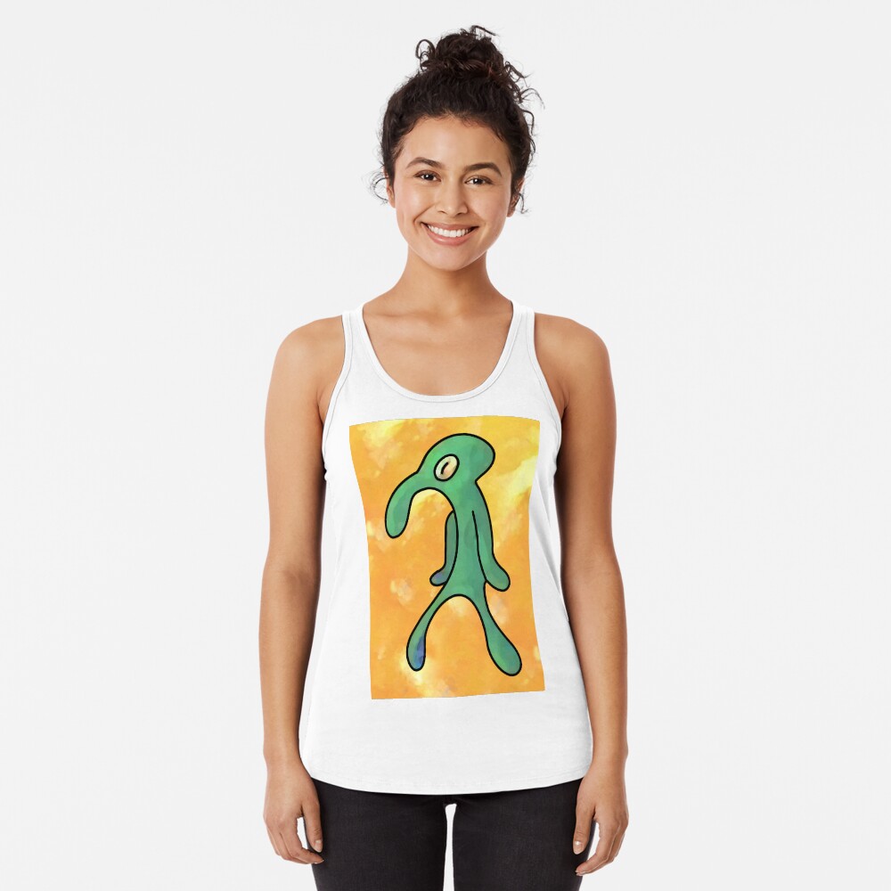 Vista previa del artículo con la obra «Camiseta con espalda nadadora», diseñado y vendido por jerryboo.