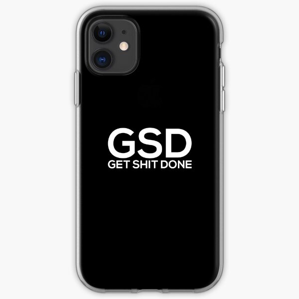 Get Shit Done iPhone Soft Case