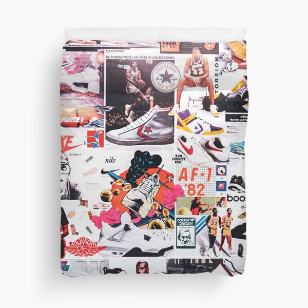 Shoes Sports Collage Duvet Cover