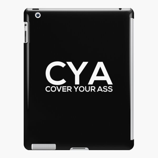 Cover Your Ass iPad Snap Case