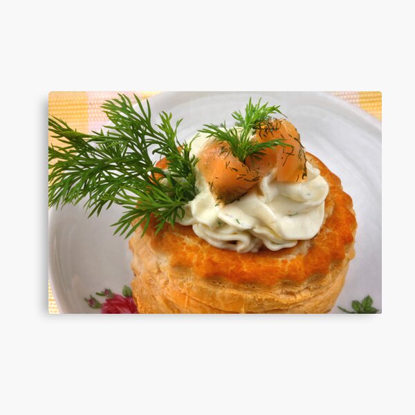 Vista previa del artículo con la obra «Creamy Cheese with Salmon», diseñado y vendido por SmoothBreeze7.