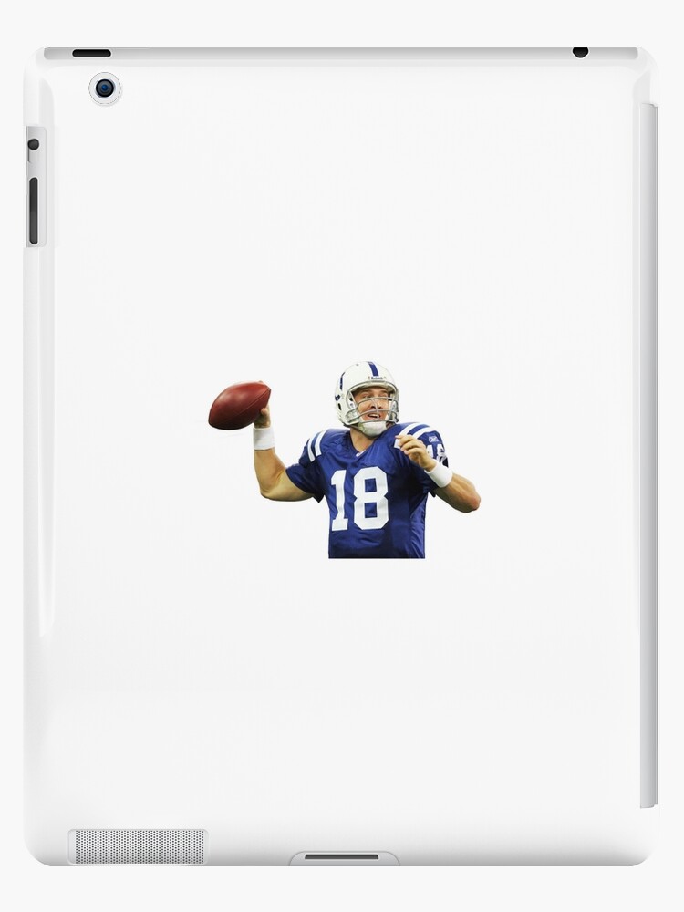 Peyton Manning #18 Ready To Pass Sticker for Sale by GoWinder