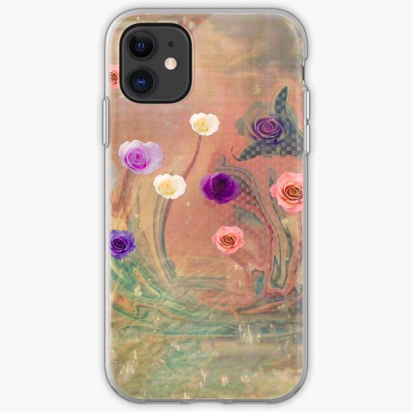 Meditation, Heal The World with Art Love Kindness iPhone Soft Case