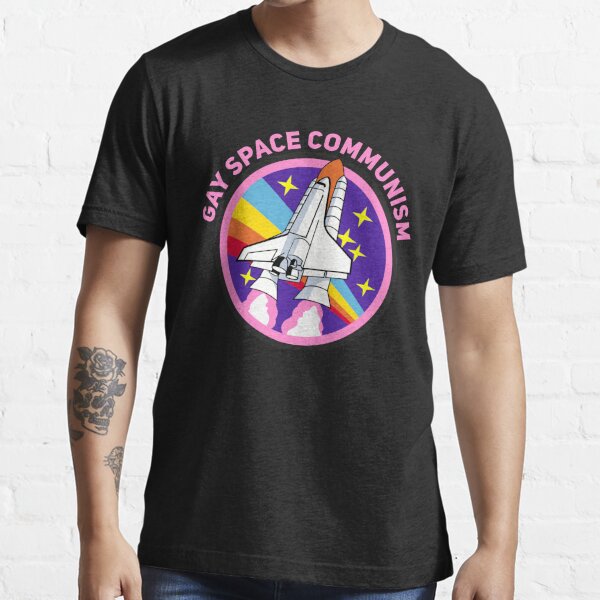 Fully Automated Gay Space Communism Antifa Leftist T-Shirt Essential T-Shirt