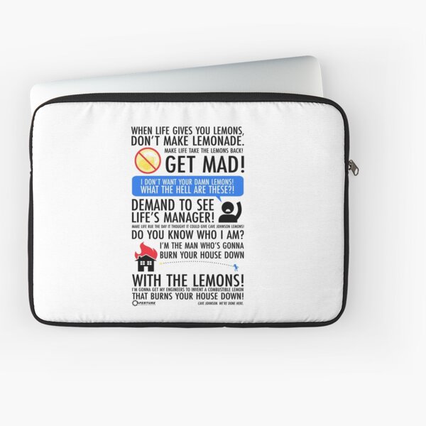 When Life Gives You Lemons Laptop Sleeve