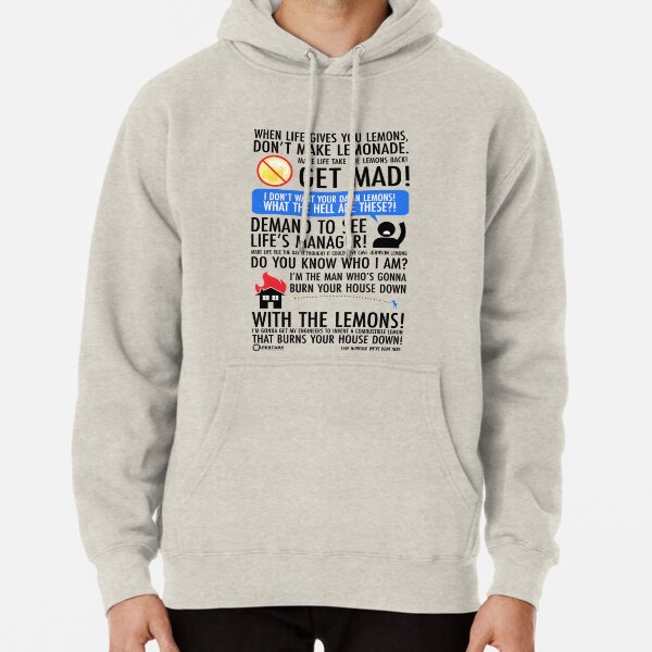 When Life Gives You Lemons Pullover Hoodie