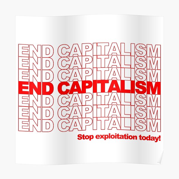 Capitalismo del fin Póster